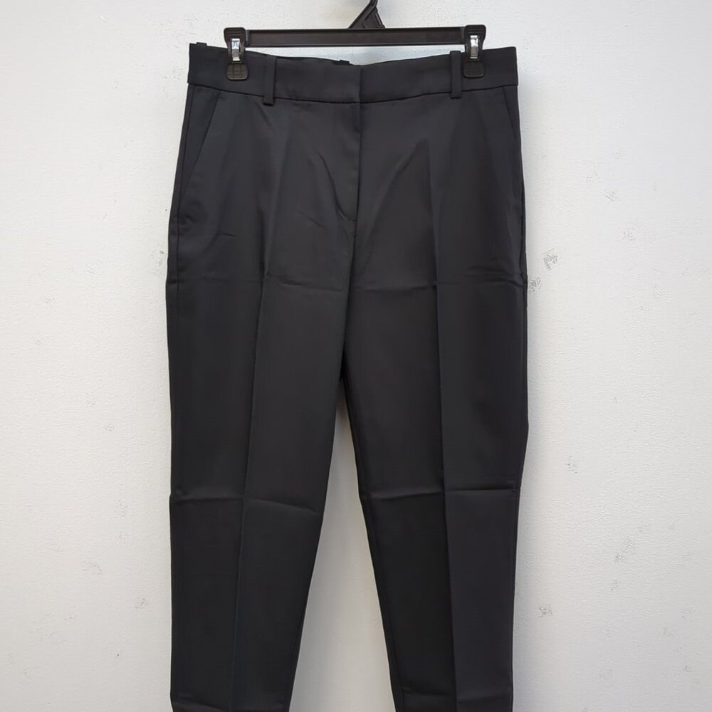 H&M Cotton Straight Leg Suit Dress Men's Pants Size 8 Black